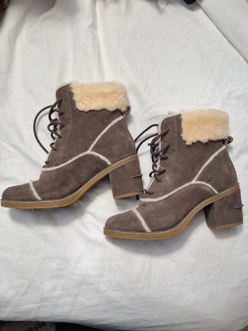 Like New Fur Lined Ugg Boots